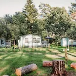 Дом отдыха Ferienhaeuser Insel Usedom Waldhaus 1 Mit Whirlpool - Direkt Am Achterwasser