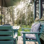 Ferienhaeuser Insel Usedom Waldhaus 1 Mit Whirlpool - Direkt Am Achterwasser *