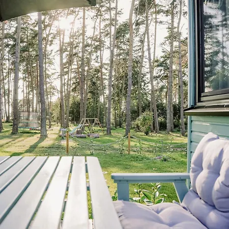 Ferienhaeuser Insel Usedom Waldhaus 1 Mit Whirlpool - Direkt Am Achterwasser Feriehus *