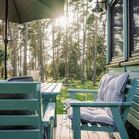 Ferienhaeuser Insel Usedom Waldhaus 1 Mit Whirlpool - Direkt Am Achterwasser *